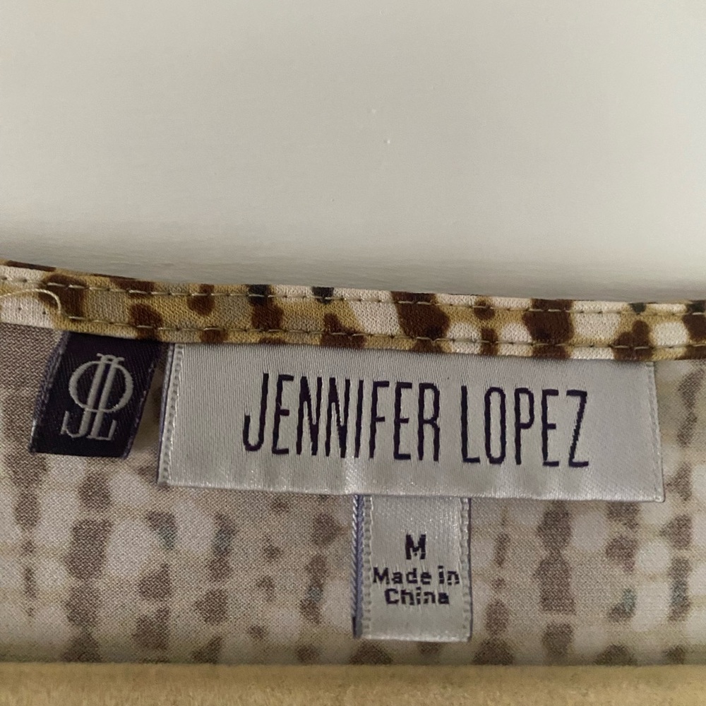 Jennifer Lopez Dress Brown M - Picture 3 of 7